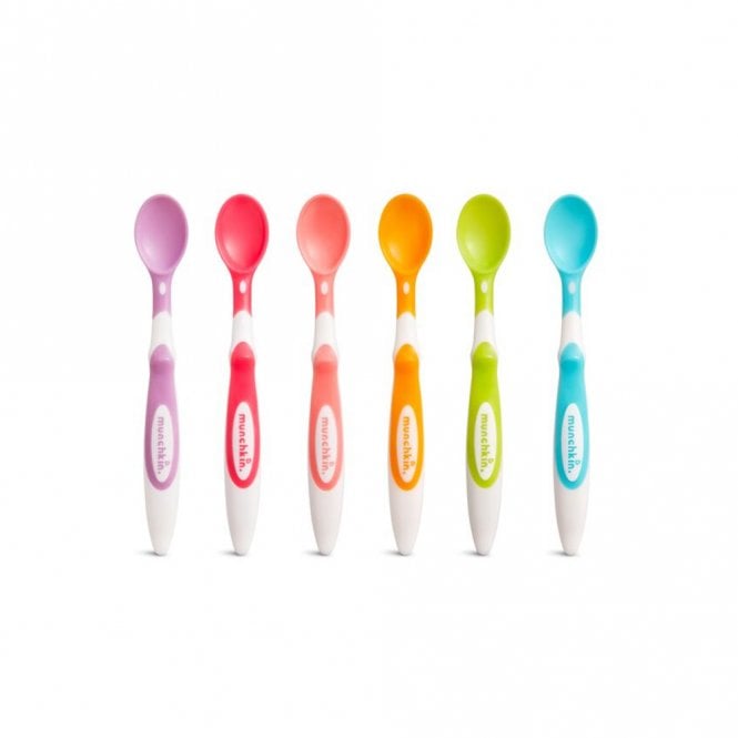 Munchkin Soft Tip Spoons 6 Pack 4 Months +