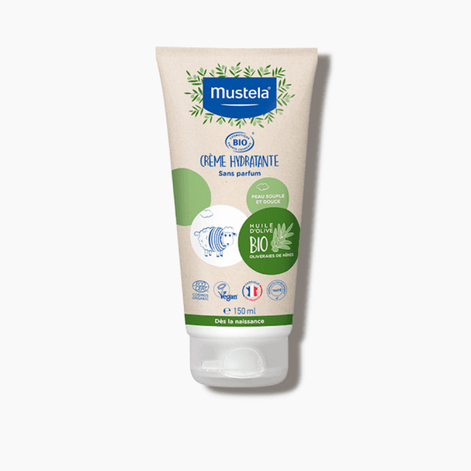 Mustela Organic Crème Hydrante Hydrating Cream- Face & Body 150ml
