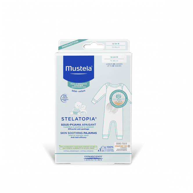 Mustela STELATOPIA SKIN SOOTHING PYJAMAS SIZE: 12-24 MONTHS