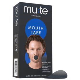 Mute Mouth Tape for Nasal Breathing and Snoring – 30 Pack