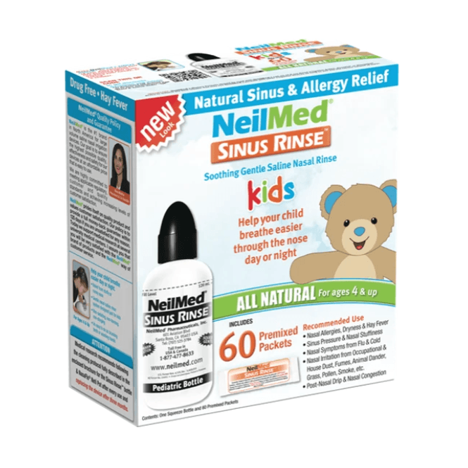 NeilMed Sinus Rinse Kids Kit 60 Sachets