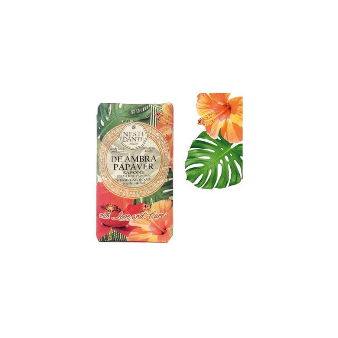 Nesti Dante De Ambra Papaver Soap 250g