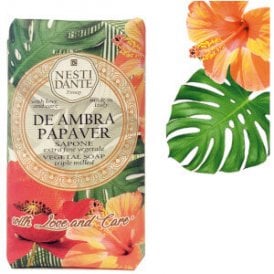 Nesti Dante De Ambra Papaver Soap 250g