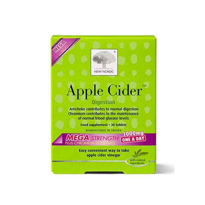 New Nordic Apple Cider 1000 Mega Strength 90 Tablets