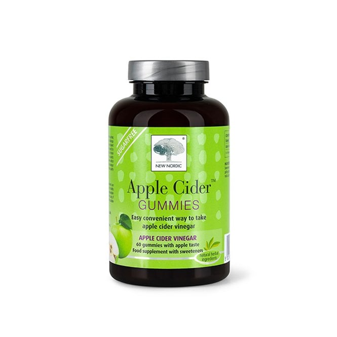 New Nordic Apple Cider 200mg Gummies 60s