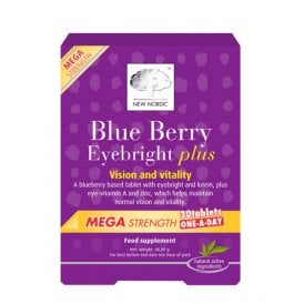New Nordic Blue Berry Mega Strength 30 Tablets