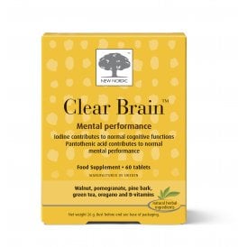 New Nordic Clear Brain 60 Tablets
