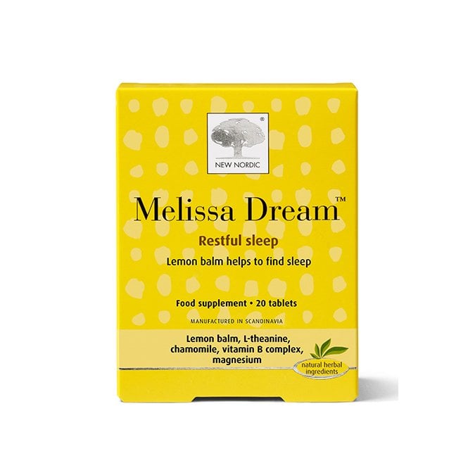 New Nordic Melissa Dream 20 Tablets