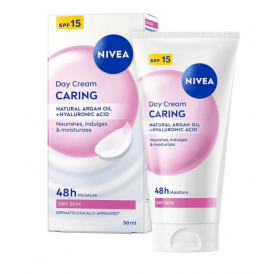 Nivea Nourishing Day Cream For Dry & Sensitive Skin Spf15 50ml