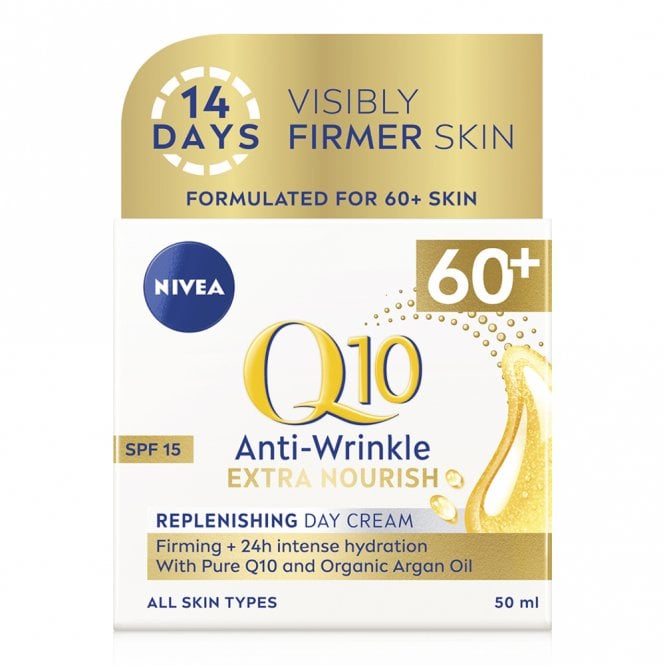 Nivea Q10 Power 60+ Day Cream Spf15 50ml