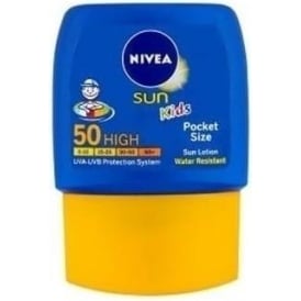 Nivea Sun Kids Lotion Spf50+ Pocket Size 50ml