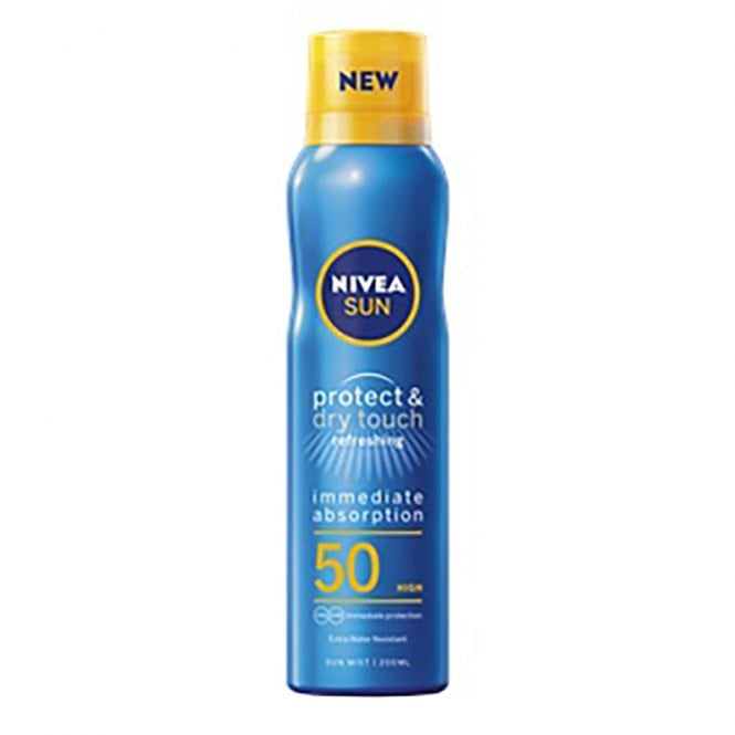 Nivea Sun Protect & Dry Touch Mist Spf50 200ml