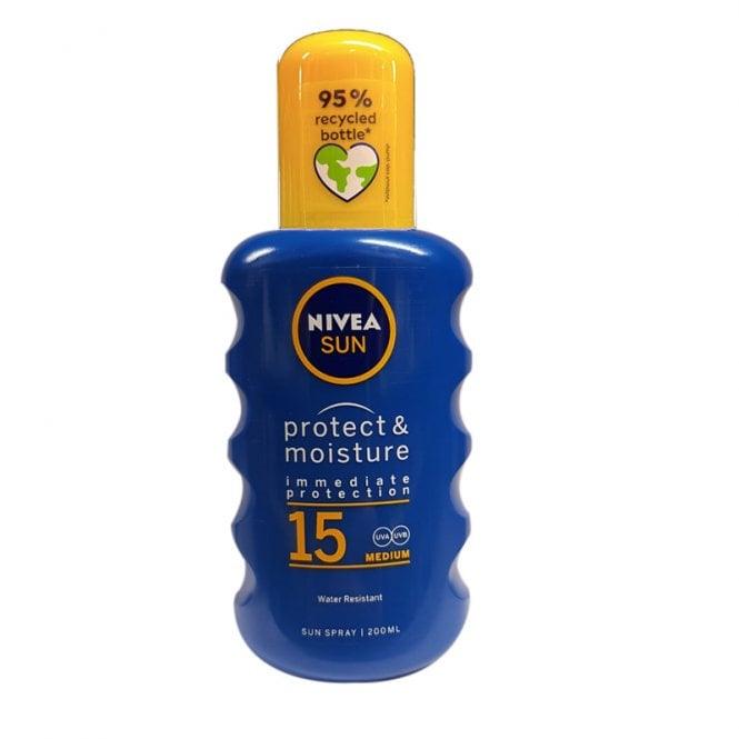Nivea Sun Protect & Moisture Spray Spf15 200ml