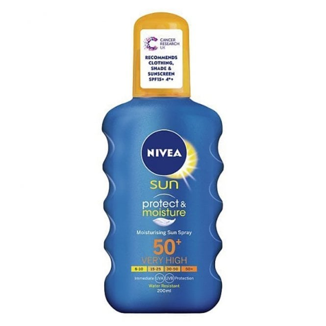 Nivea Sun Protect & Moisture Spray Spf50+ 200ml(0142)