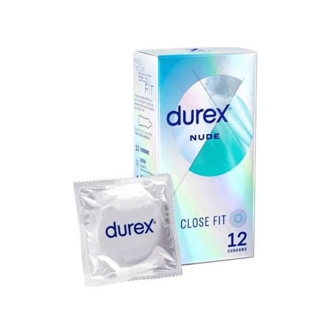 Nude Close Fit Condoms 12 Pack