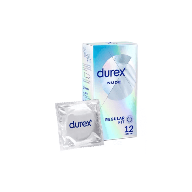 Nude Regular Fit Condoms 12 Pack