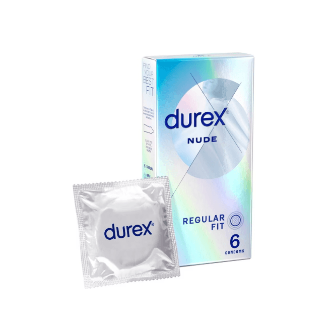 Nude Regular Fit Condoms 6 Pack