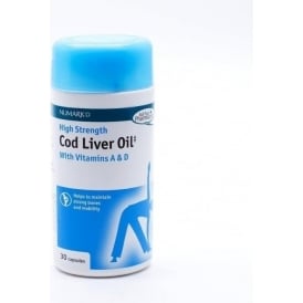 Numark Cod Liver Oil High Strength, With Vitamin A&D Caps 30Caps