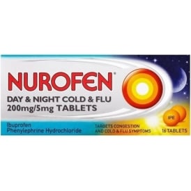 Nurofen Cold & Flu Day+Night     16 Pack
