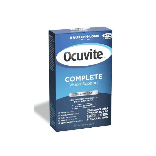 Ocuvite Complete Vision Support One a day 30Caps