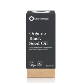 One Nutrition Organic Black Seed Oil 200ml