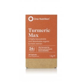 One Nutrition Organic Turmeric Max 30 Capsules