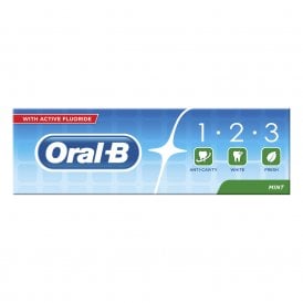 Oral B 123 Freshmint Toothpaste 75ml
