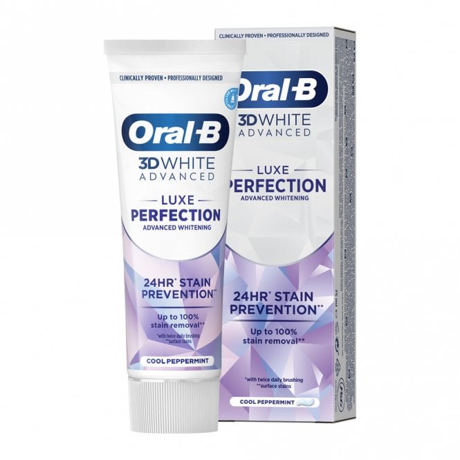 Oral B 3D White Luxe Perfection Toothpaste 75ml