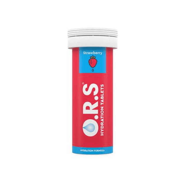 ORS Strawberry Hydration Tablets 12 Pack