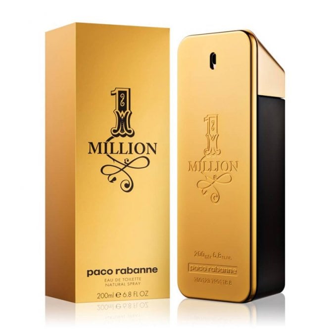 Paco Rabanne 1 Million Mens 200ml Edt Spr