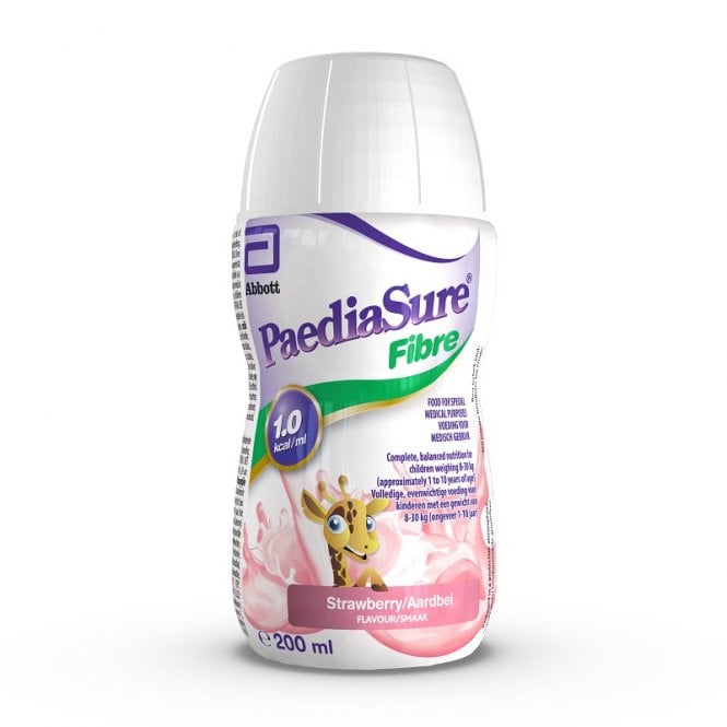 Paediasure Plus Fibre Strawberry 30X200ml