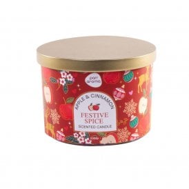 Pan Aroma Festive Spice Apple & Cinnamon Candle 230g
