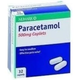 Paracetamol 500Mg 32 Tablets (Packaging May Vary)