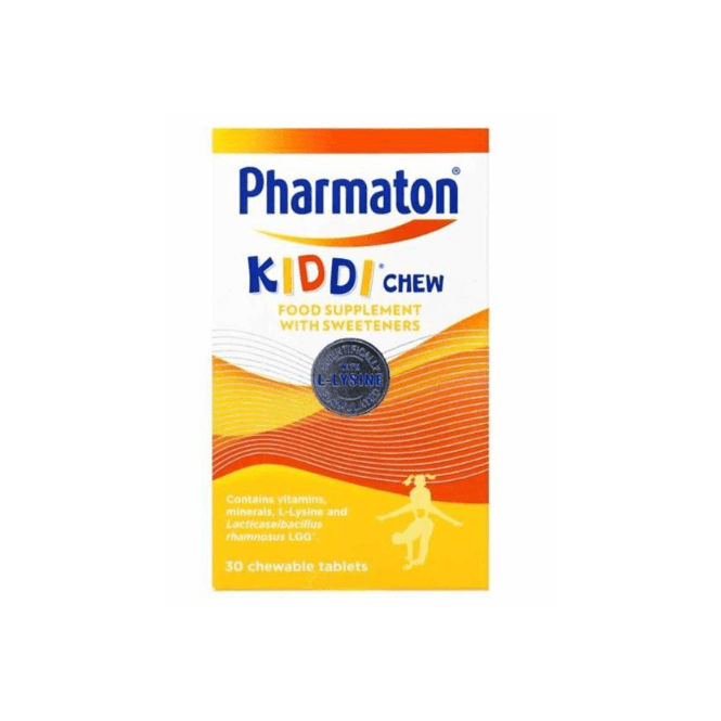 Pharmaton Kiddi Chew 30 Chewable Tablets