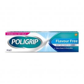 Poligrip Flavour Free Cream 40g
