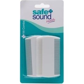 Safe And Sound Nit Combs, Pack Of Two.