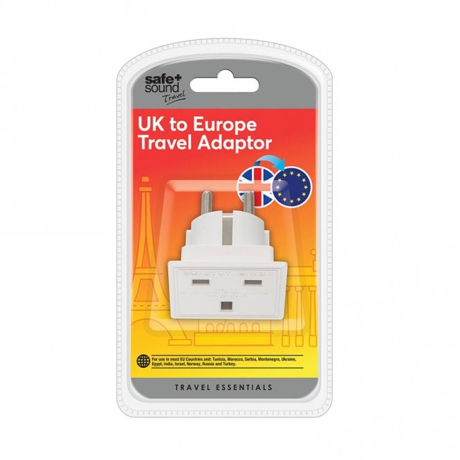Safe & Sound UK Visitor Electrical Adaptor