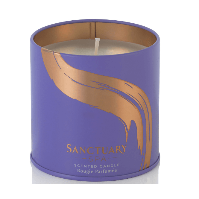 Sanctuary Spa Fig & Black Amber Scented Candle