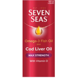 Seven Seas MAX STRENGTH COD LIVER OIL 100ml