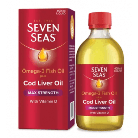 Seven Seas MAX STRENGTH COD LIVER OIL 450ml