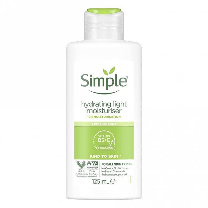 Simple Kind To Skin Hydrating Light Moisturiser 125ml