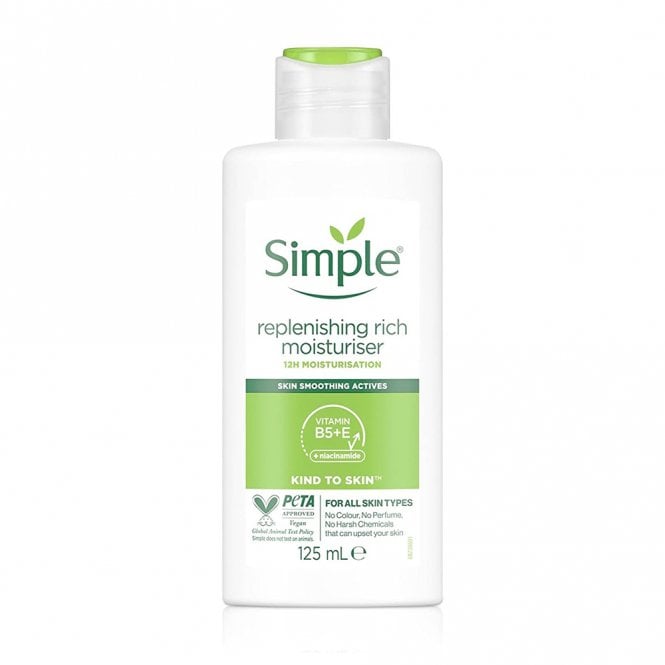 Simple Kind To Skin Replenishing Rich Moisturiser 125ml