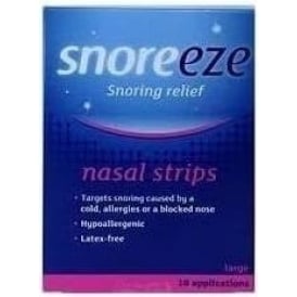 Snoreeze Nasal Strips Large  10 Pack
