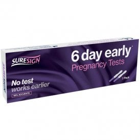 Suresign 6 Day Early Pregnancy Test 2 Tests