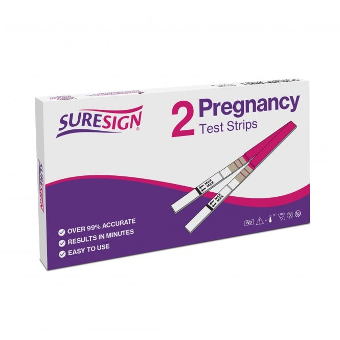 SURESIGN Pregnancy Strip Twin