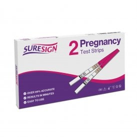 SURESIGN Pregnancy Strip Twin