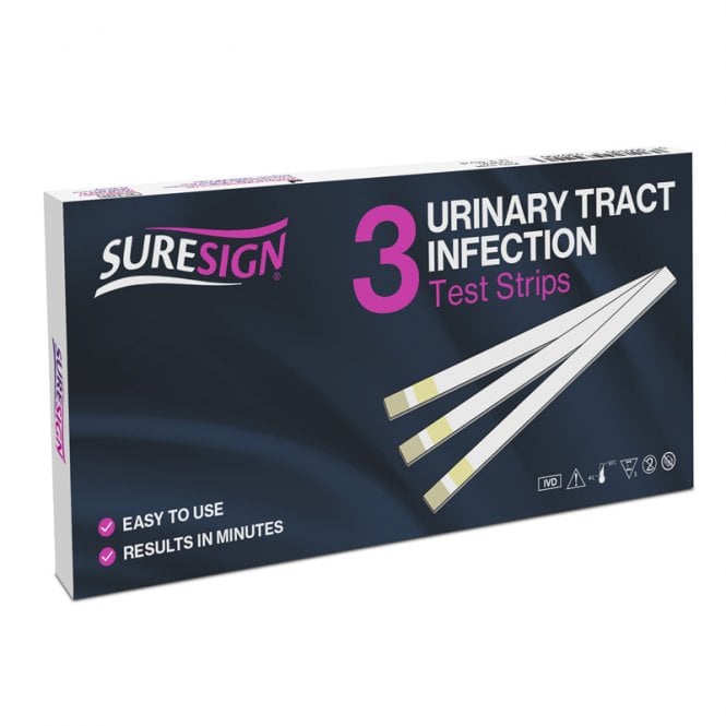 Suresign Urinary Tract Infection Test Strips 3's