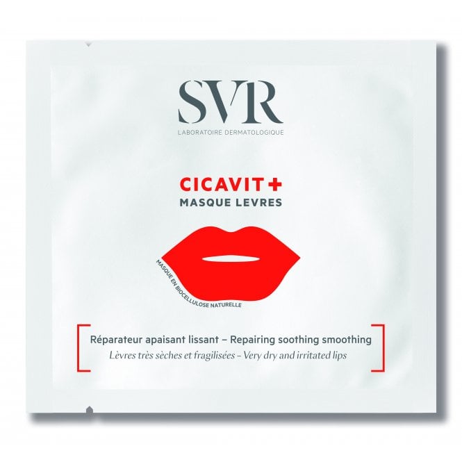 SVR Cicavit+ Masque Levres Lips- Very Dry And Irritated Lips 5ml X 6 Biocellulose Mask