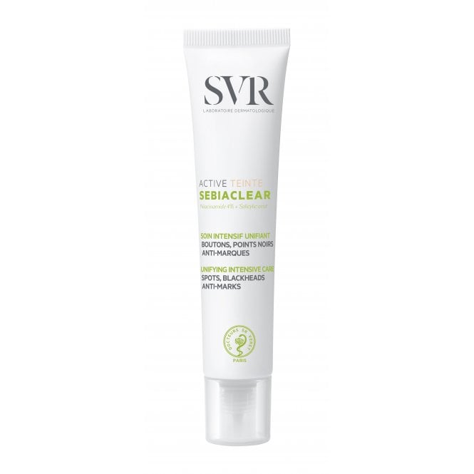 SVR Sebiaclear Active Teinte Tinted Unifying Cream 40ml. Best Before End 04/2026