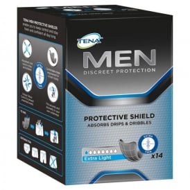 Tena For Men Protective Shield Level 0 14 Pack